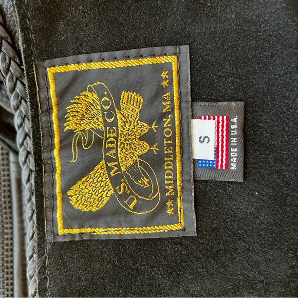 Deerskin Trading Post leather motorcycle riding chaps - Picture 11 of 16